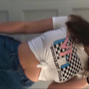 MTV INDIE Y2K CHECKERBOARD TEE